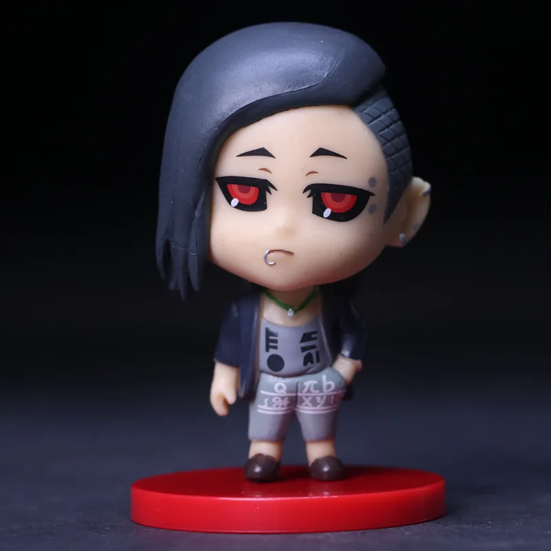 Аниме Tokyo Ghoul Ken Kaneki Kirishima Touka Шу цукияма Uta Q версия ПВХ Фигурки Коллекционная