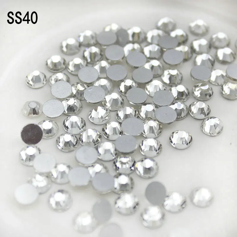 Новинка оптовая продажа SS40 (8 4 8 6 мм) кристально чистый искусственный 3D клей для