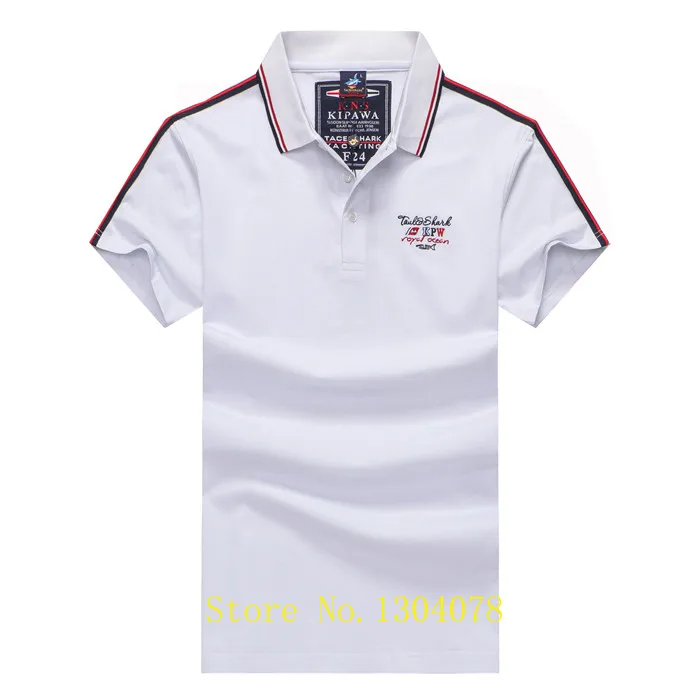 5952-WHITE Лето, мужские футболки, camisetas hombre, 3D буквы, вышивка, бренд Tace& Shark, футболка, мужская повседневная футболка, homme, футболки - Цвет: 5952-WHITE