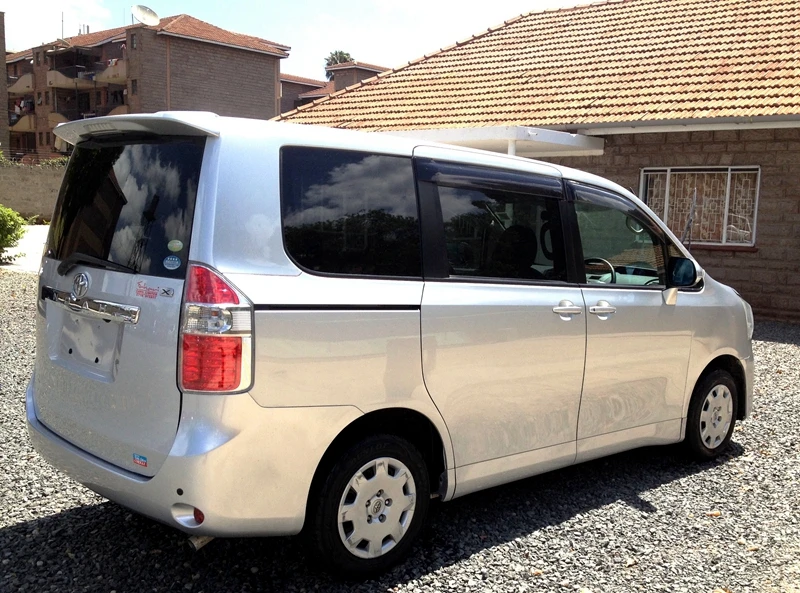 Для TOYOTA NOAH VOXY спойлер 2010 2011 2012 Высокое качество ABS Материал заднее крыло