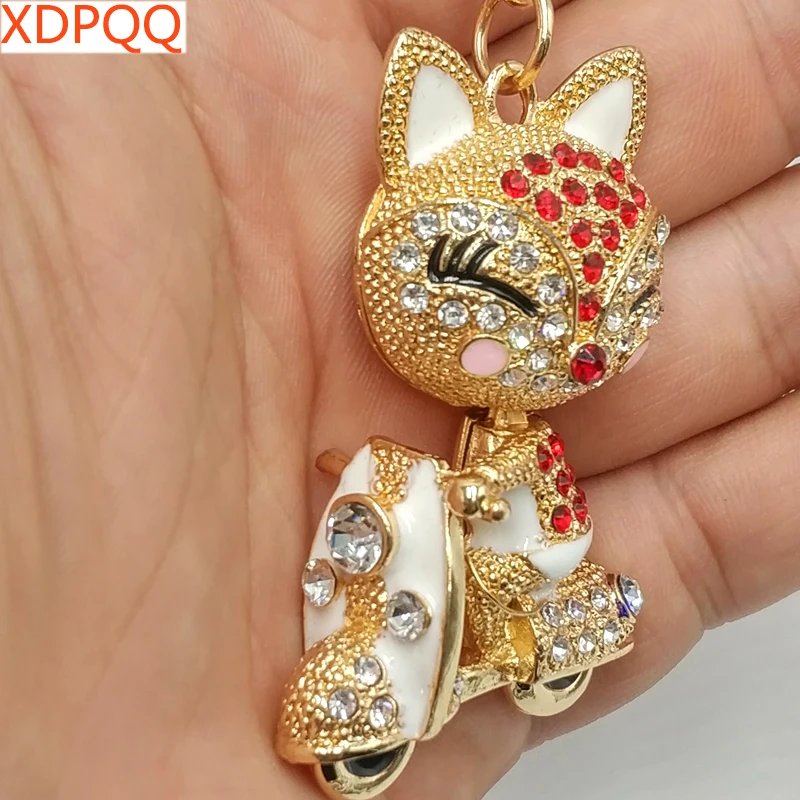 XDPQQ2018 женский модный творческий брелок для ключей маленький Пегас брелок, подвеска для машины украшение сумки