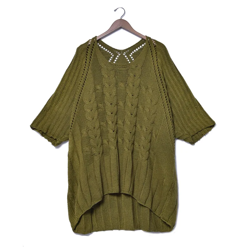 2018 Spring And Autumn New Round Neck Wool Ladies Pullover Loose Korean Large Size Women Long Sleeve Knitted Sweater D157 | Женская