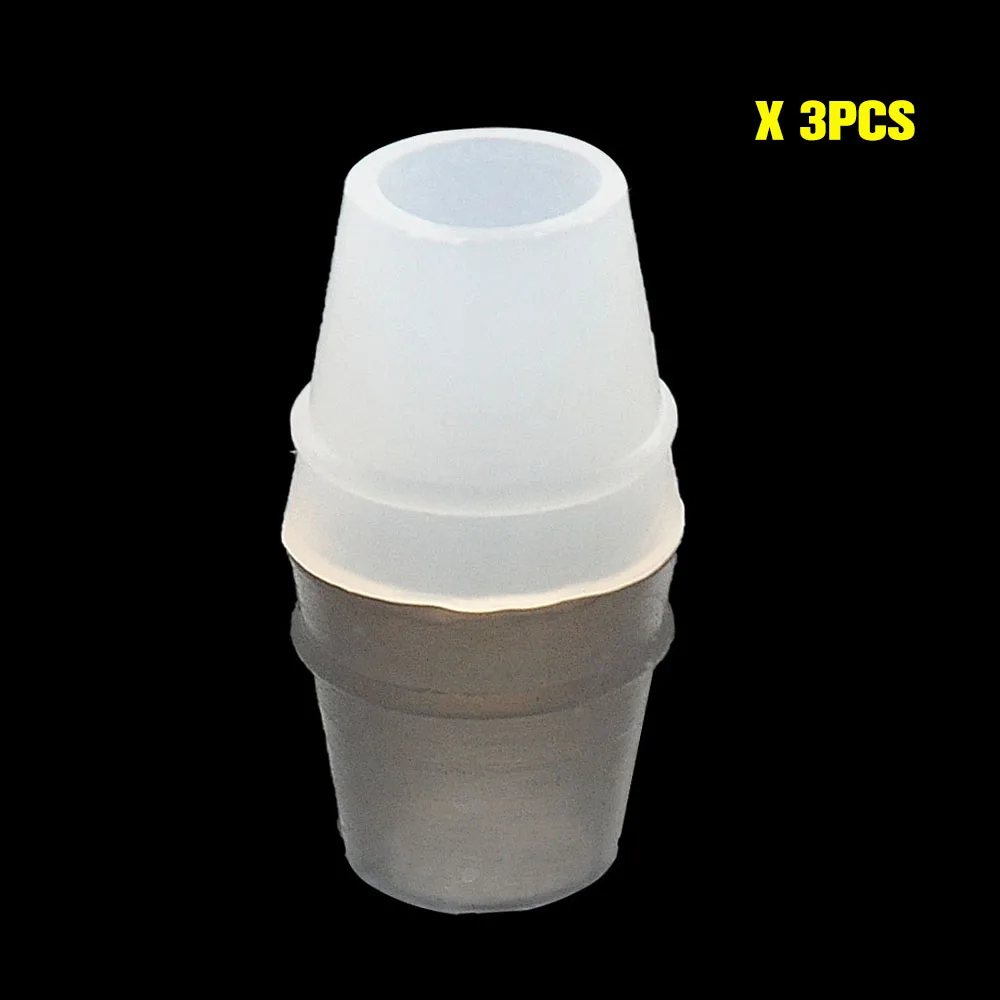 3 pcs HORNET Preminum FDA силиконовый кальян с втулкой, порт для соединения пищевых силиконовых уплотнений, костюм 13 мм, шланг Chicha Narguile, аксессуары - Цвет: 3 pcs