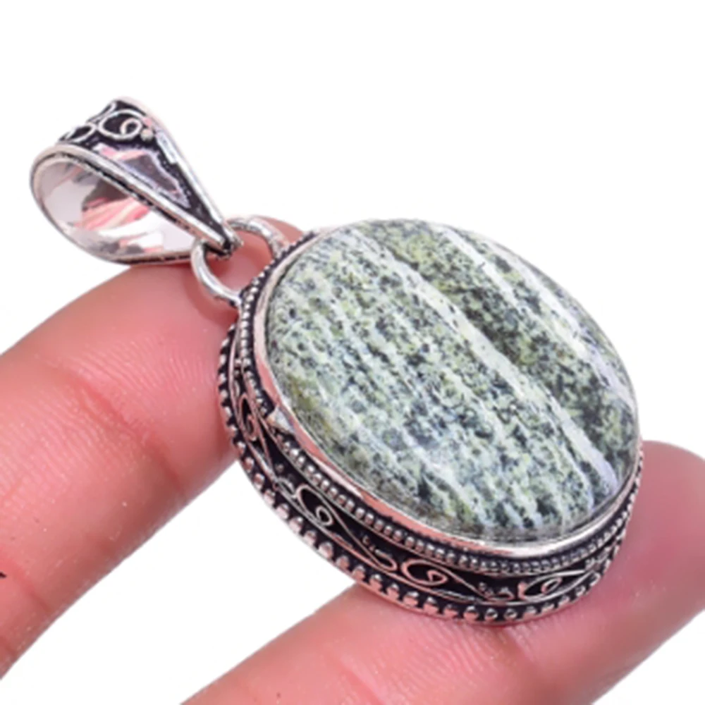 

Silver Line Pendant Silver Overlay over Copper , 48.4 mm, P6690