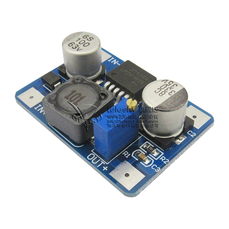 LM2576HV понижающий Мощность зарядная Модульная плата DC-DC 5-60 V Вход 1,25 V-30 V Выход