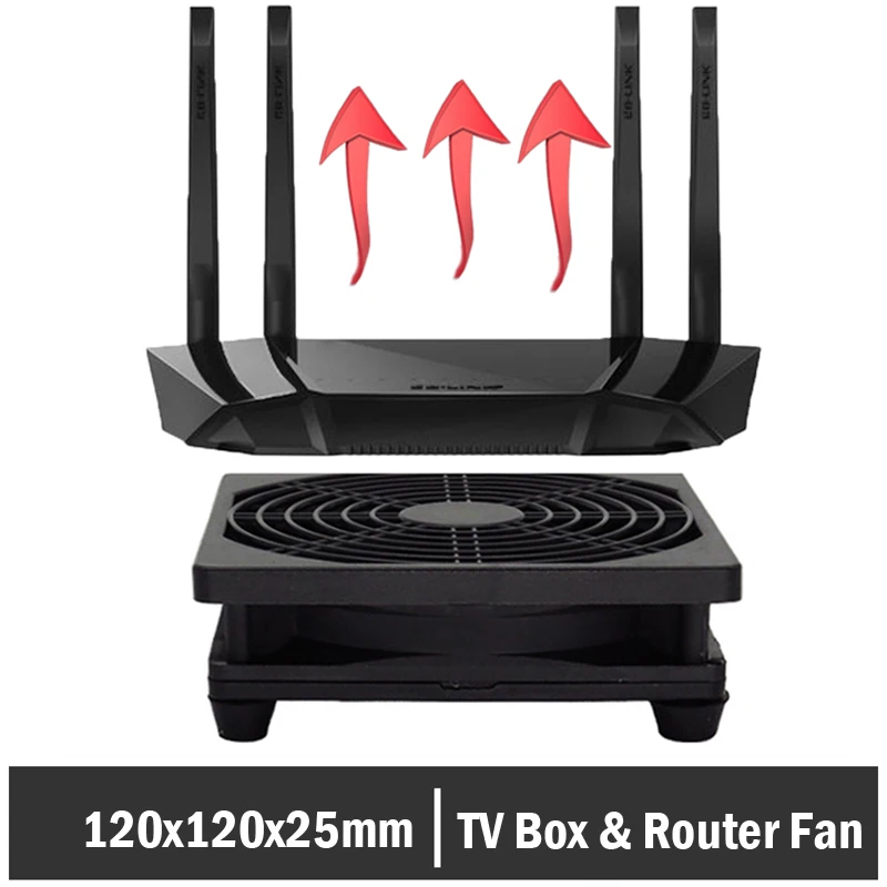 Gdstime 5V USB TV Box Wireless Router Cooling Cooler Fan 120mm 12CM 120x120x25mm PC Latop Computer Cooling Cooler Fan