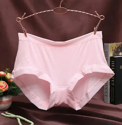 4 шт./лот 2017 новые модные трусы из бамбукового волокна больших размеров бесшовные