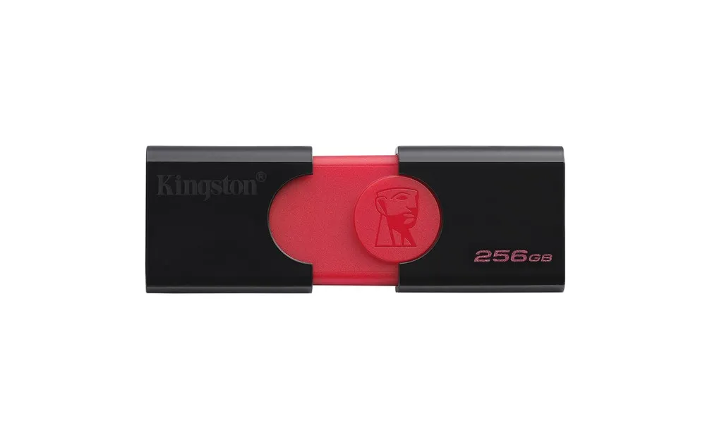Kingston Technology DataTraveler 106 256 GB 3.0 (3.1 Gen 1) Conector USB Tipo A Deslizar Negro Rojo | Компьютеры и офис