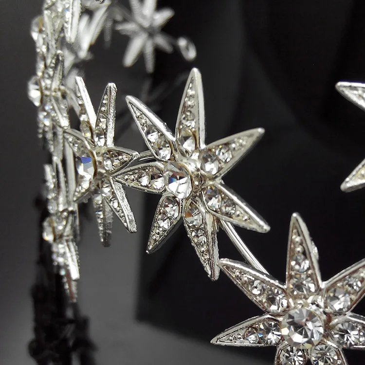 Женская повязка на голову с кристаллами роскошная свадебная корона тиары