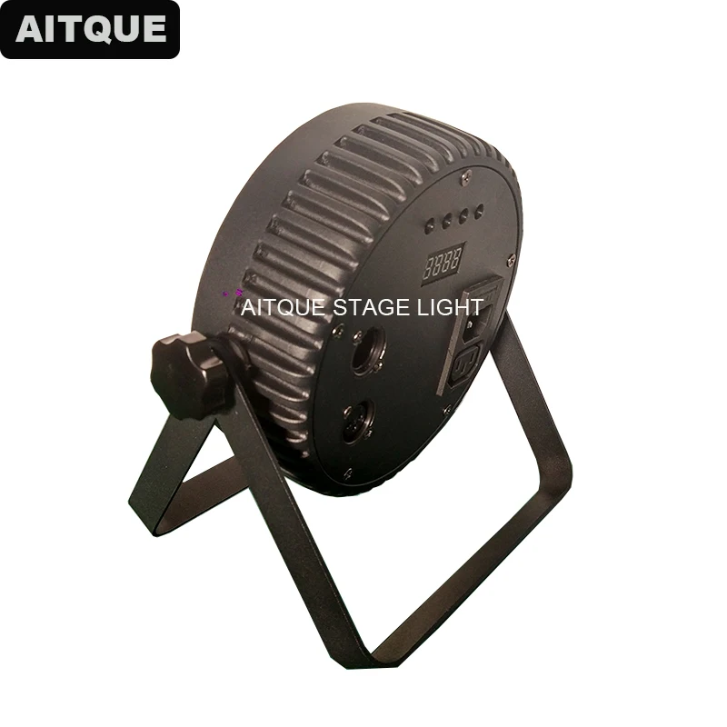 10pcs/lot Wedding disco light Cheap mini par slim rgbw spotlight 12x8w led can uplight | Stage Lighting Effect