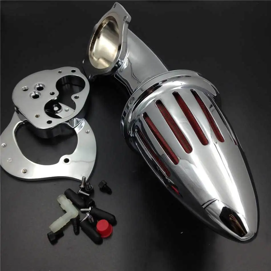 Для 00-12 Kawasaki Vulcan 1500 1600 VN1500 VN1600 шип конус для мотоцикла воздухоочиститель набор