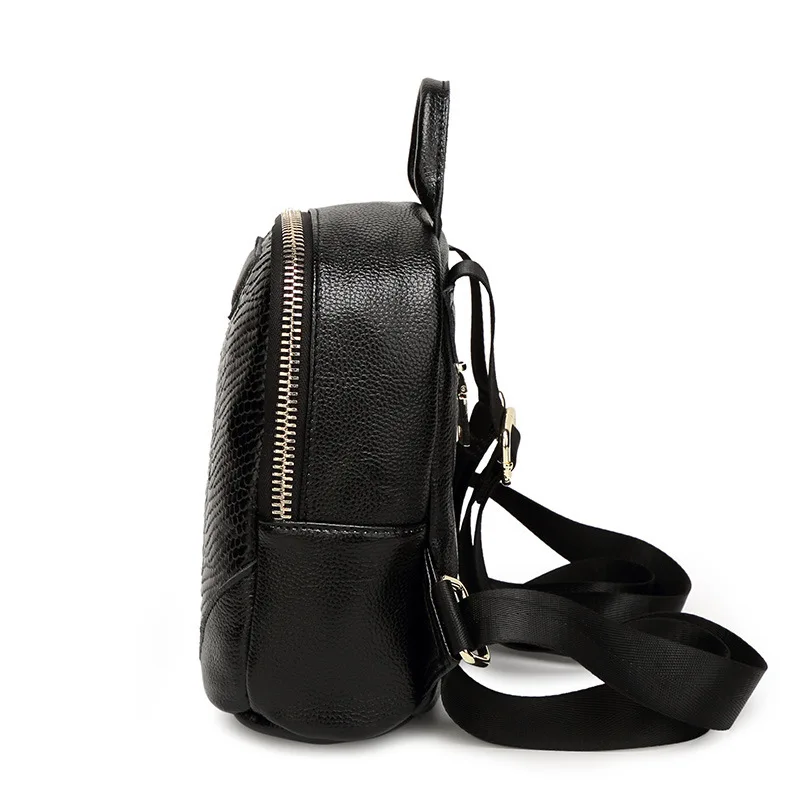 Mochila Feminina Топ Мода Pu Женские Молния Кожа Рюкзак 2016 Новый Шаблон Моды Ранцы