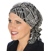 new muslim women floral stretch cotton scarf turban hat chemo beanies caps head wrap headwear for cancer hair loss accessories