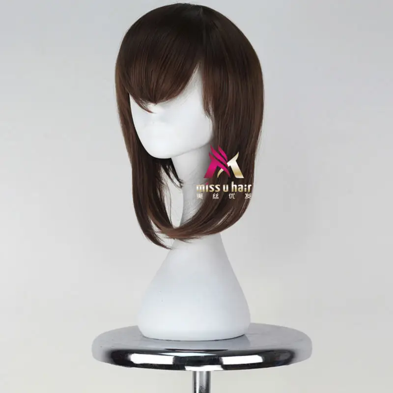 Miss U Hair Girl Синтетические длинные завитые розовые черные Серебристые серые цвета игры Косплей Полный парик для взрослых Хэллоуин вечерние ролевые волосы