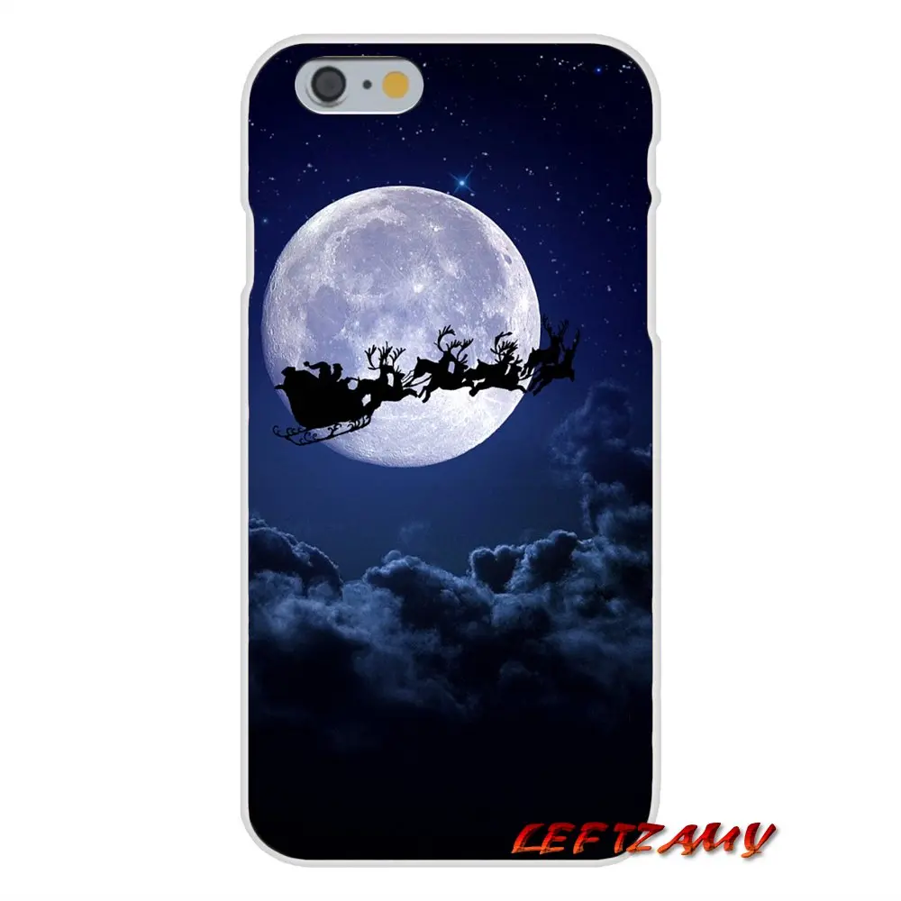 Transparent TPU Bag Case For Samsung Galaxy A5 A6S A7 A8 A9S Star J4 J6 J7 J8 Prime Plus 2018 happy New Year Christmas snowflake | Мобильные