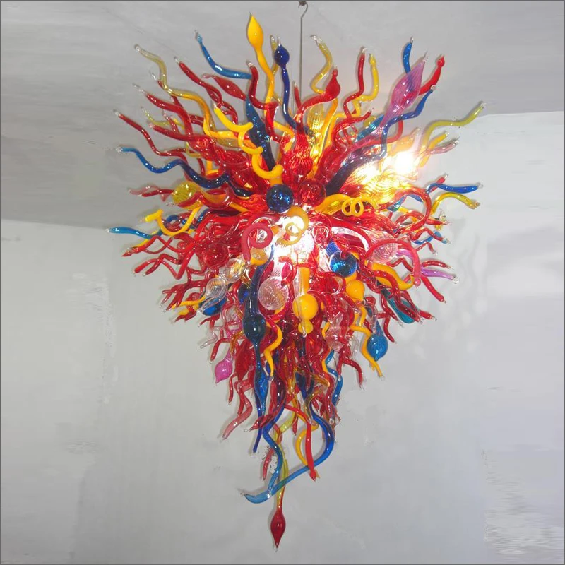 Заказчик Chihuly стиль подвесные лампы Новое поступление высокий потолок