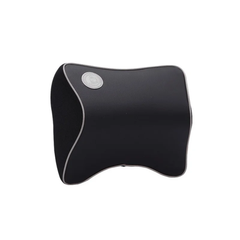 Удобная автомобильная Кожаная подушка для шеи супер мягкая пена с эффектом