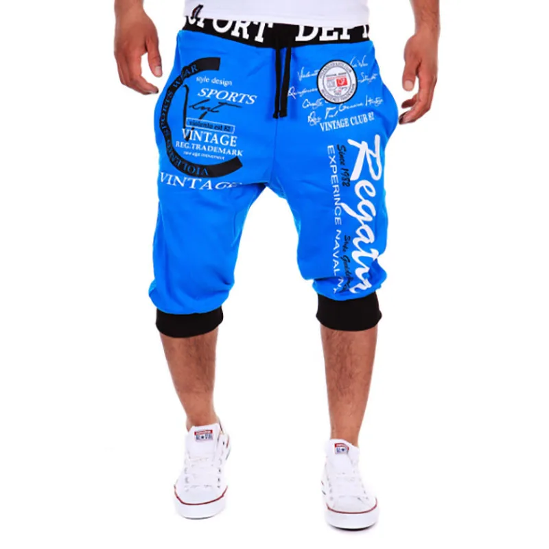 Мужские повседневные шорты модные с цифровым принтом новинка 2018|Мужские шорты| |