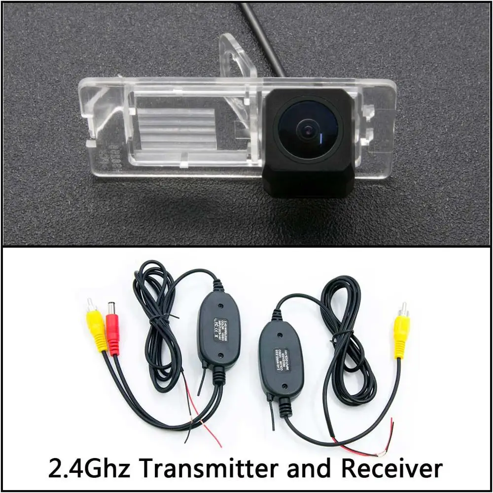 Camera With Wireless Full HD резервная камера заднего вида для Renault Laguna Trafic Espace 4 Megane Grand Scenic Megane 3 автомобильный парковочный ЖК-зеркальный монитор - Название цвета: Camera With Wireless