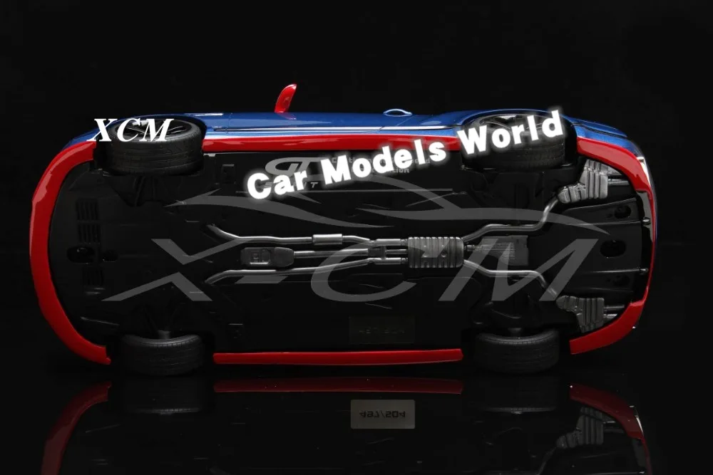 Полимерная модель автомобиля для GT Spirit Speed Continental (синий и красный) 1:18 + небольшой