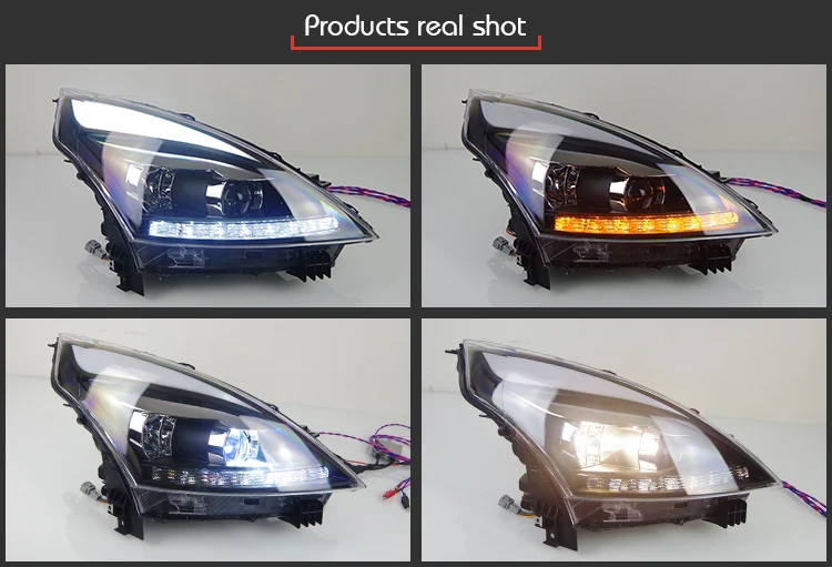 AKD автомобильный Стайлинг для Nissan Teana фары 2008-2012 Altima светодиодный фары DRL Hid вариант головной лампы Ангел глаз луч аксессуары