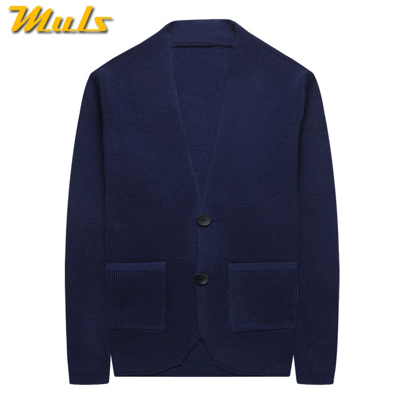 5 Цветной шерстяные кардиганы Для мужчин свитер куртка пальто осень-весна s