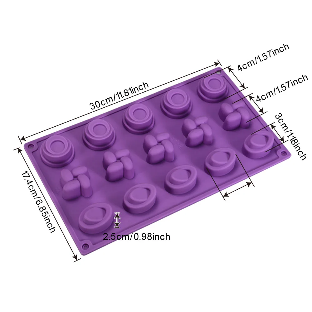 Силиконовая форма ветряная мельница 3D формочка для мыла выпечки дизайнерская