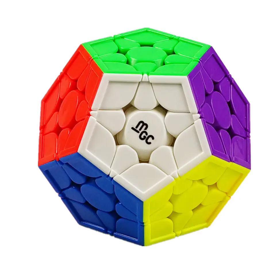 YJ MGC 3x3 кубик рубика Кубик Megaminx Магнитный магический куб 3 слоя Stickerless speed пазл
