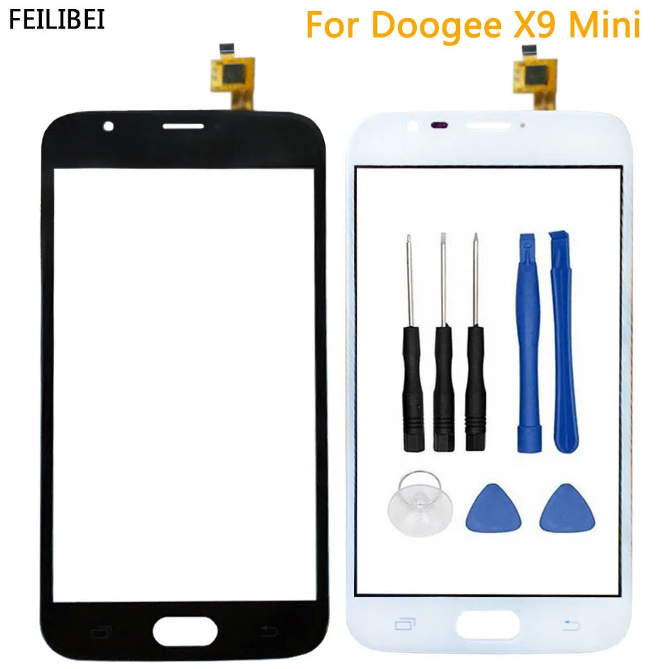 5 0 ''телефон сенсорный экран панель для Doogee X9 мини дигитайзер передняя внешняя