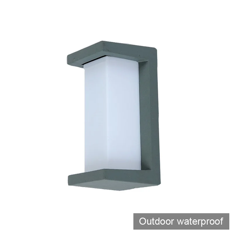 2 шт. IP55 европейская вилла светодиодный настенный светильник лампа для улицы