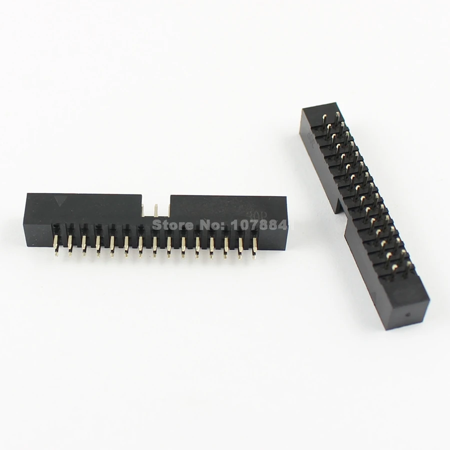 10 шт 2 мм 2x15 Pin 30 прямой мужской окутанный PCB Заголовка коробки разъем IDC|sockets 2mm|socket
