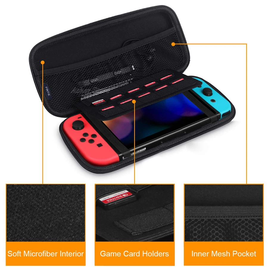 Nintendo Switch личность кейс для переноски Портативный Защитная крышка игровых аксессуаров сумка для хранения для nintendo переключатель