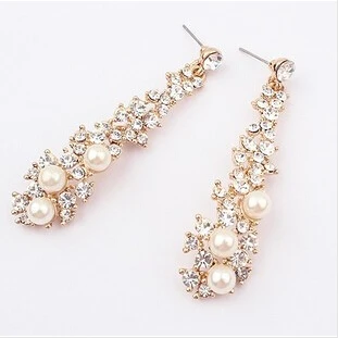 Прямая продажа с фабрики 2014 Новые цветные богемные стильные хрустальные серьги