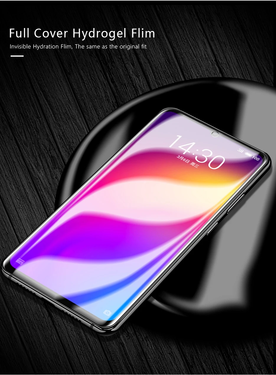CHYI 3D изогнутая пленка для Meizu Note 9 Защитная пленка для экрана Note9 полное покрытие нано Гидрогелевая пленка с инструментами не закаленное стекло
