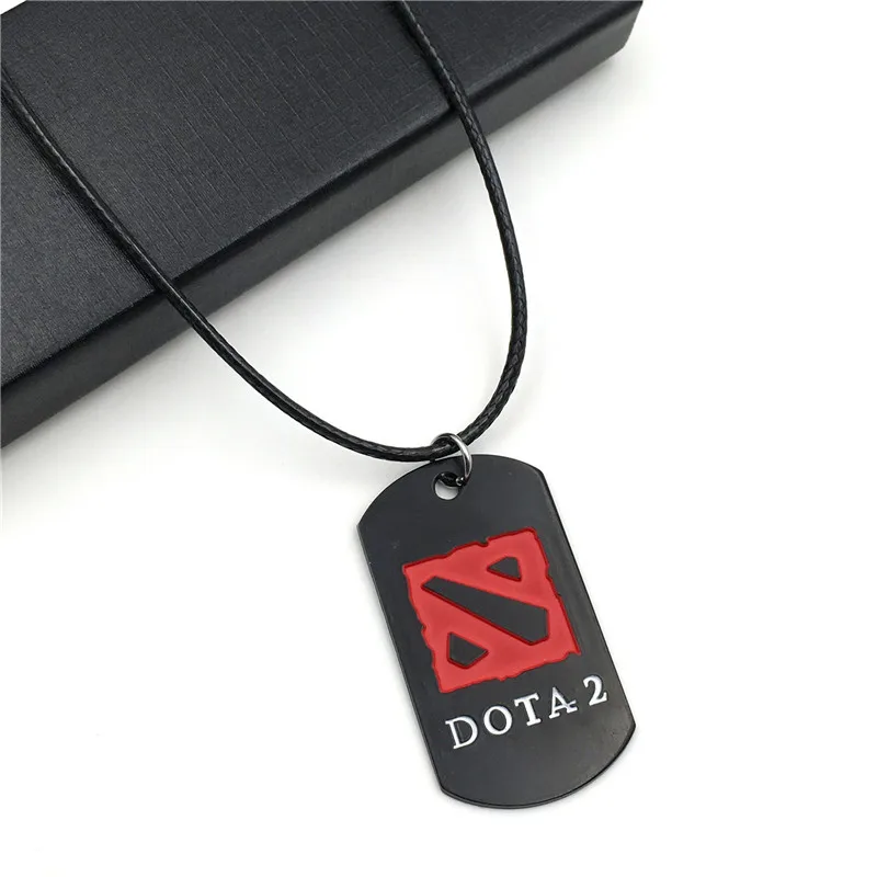 Hot Game Dota2 Transfer Scroll Champion Shield Immortal Vanguard Necklace Of Logo Series Choker Gifts | Украшения и аксессуары