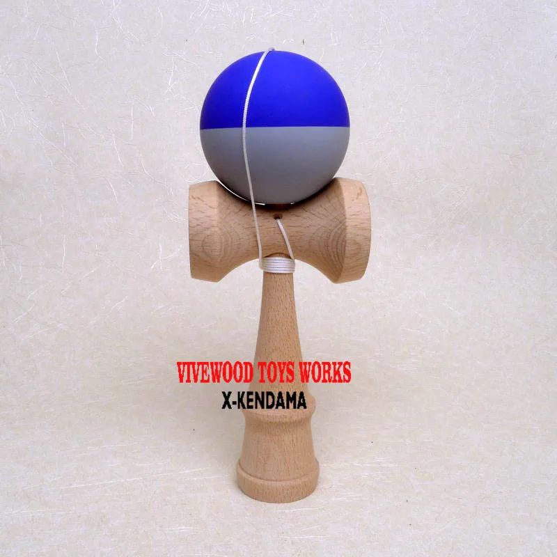 Краска из шелкового каучука для кэндамы 18 см голубая/серая полураздельная