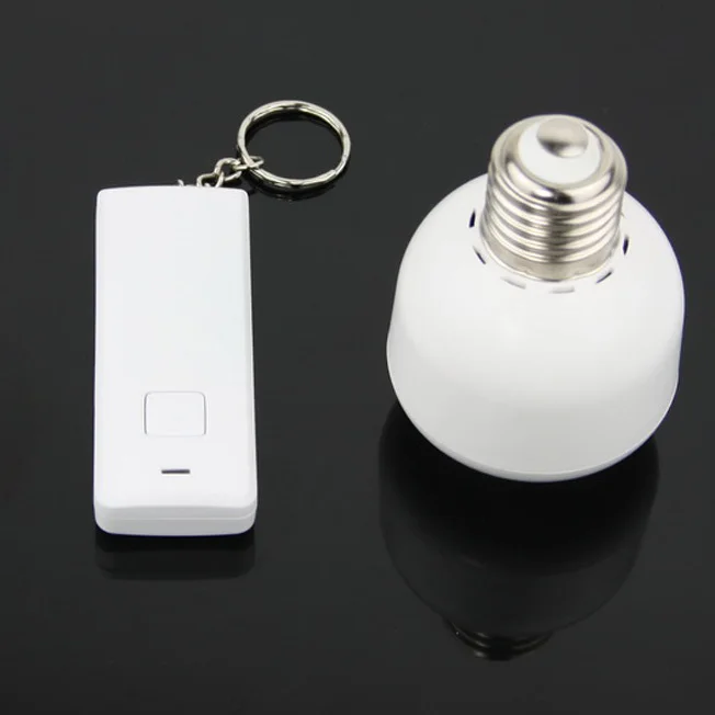 Remote Control Wireless Light Switch E27 Bulb Holder Adapter Bases Free Shipping | Лампы и освещение