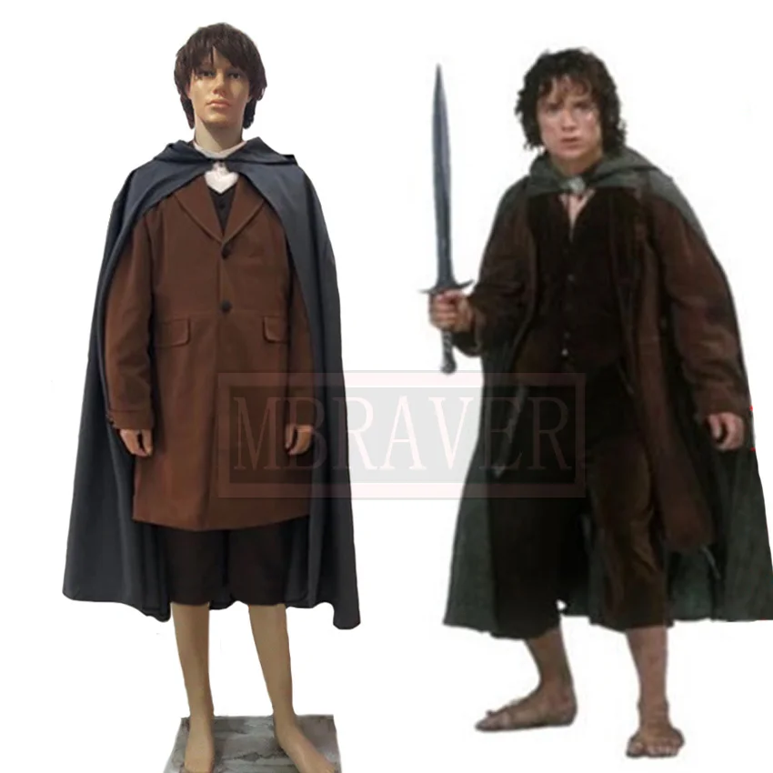 Костюм для косплевечерние Frodo baggin на Рождество Хэллоуин любой размер|Костюмы из