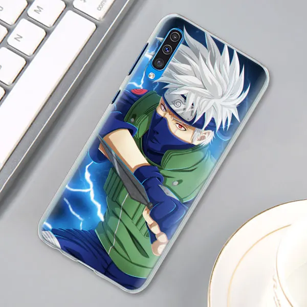 Аниме «Наруто» производства компании "Kakashi" чехол с рисунком из аниме для samsung Galaxy A30 A40 A50 A70 A6 A8 плюс A7 A9 M30 чехол для телефона Coque - Цвет: 11