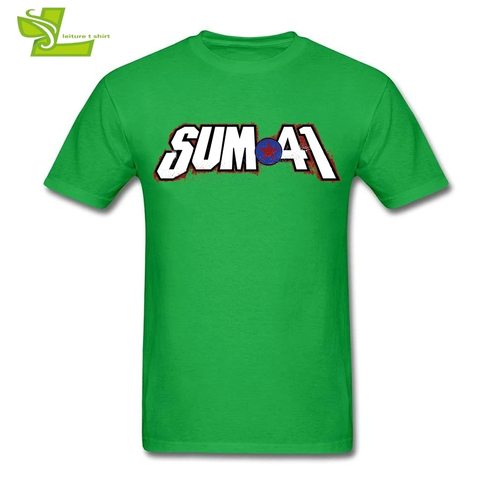 SUM 41 Мужская футболка с логотипом повседневные свободные топы мужские летние