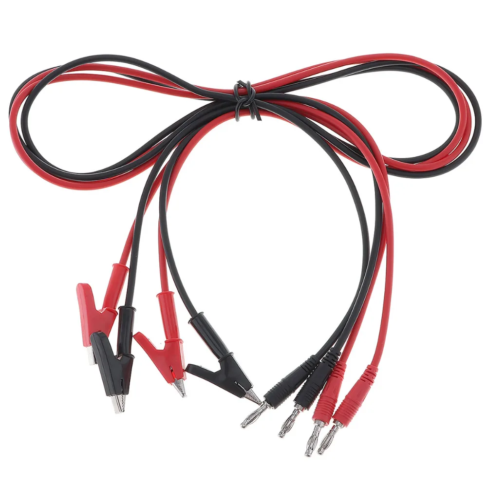 4 шт./лот ZJMLING аксессуары для мультиметра 15 а зажим типа крокодил до мм штекер из