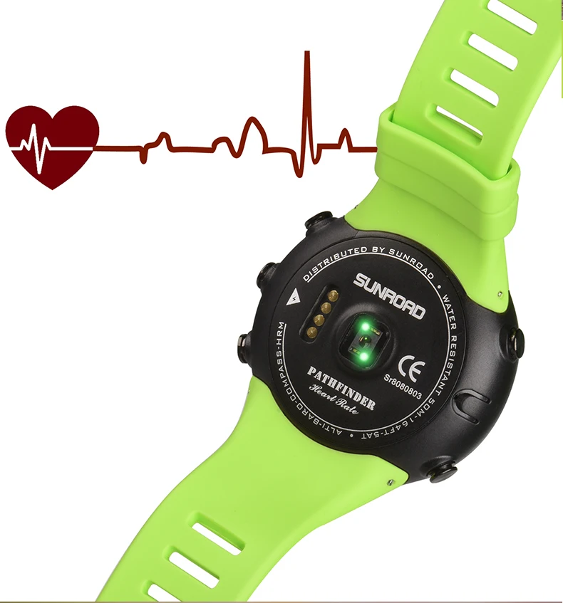 Reloj Hombre SUNROAD, военные цифровые спортивные часы для ныряльщиков, мужские часы, лучший бренд, роскошные часы с монитором сердечного ритма, наручные часы, часы saat