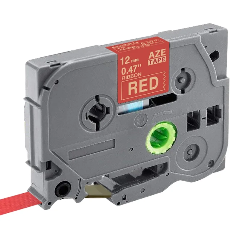 Совместимый с TZe-R231 R234 RE34 RN34 RW34 R531 RE31 MPCA34 MPCB31 MPCC31 12 мм* 4 м non-Клейкая Лента ярлык чайник - Цвет: Aze-RW34
