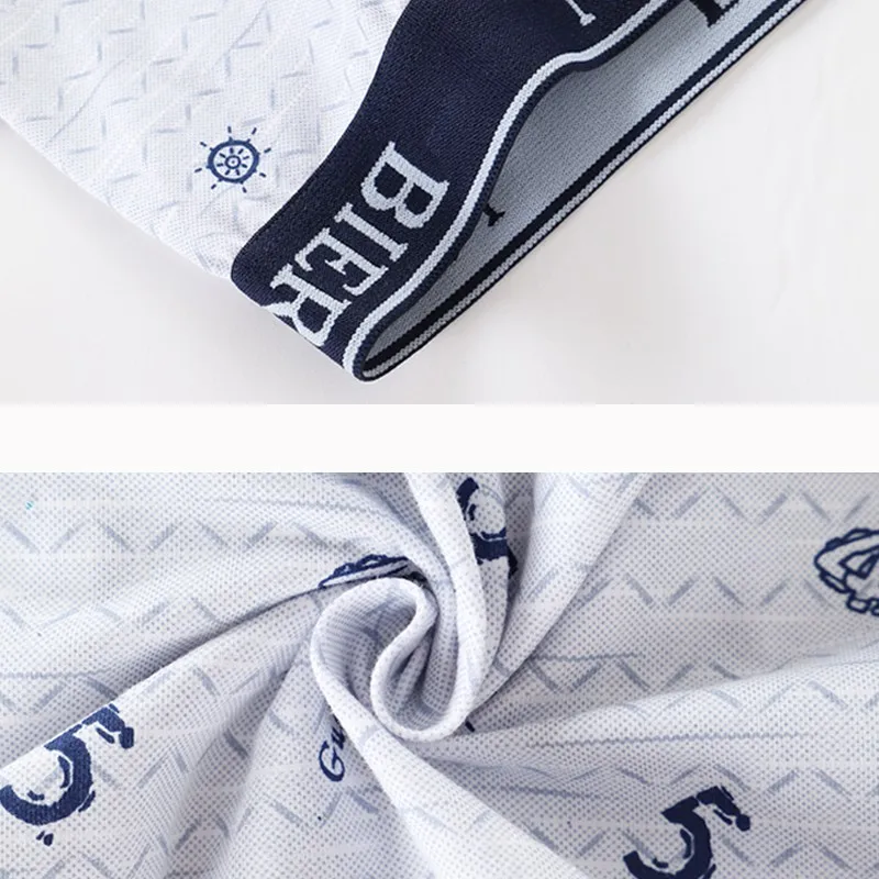 bierdan моды печати письма шорты мужского оболочки сумку хлопок трусики боксеров