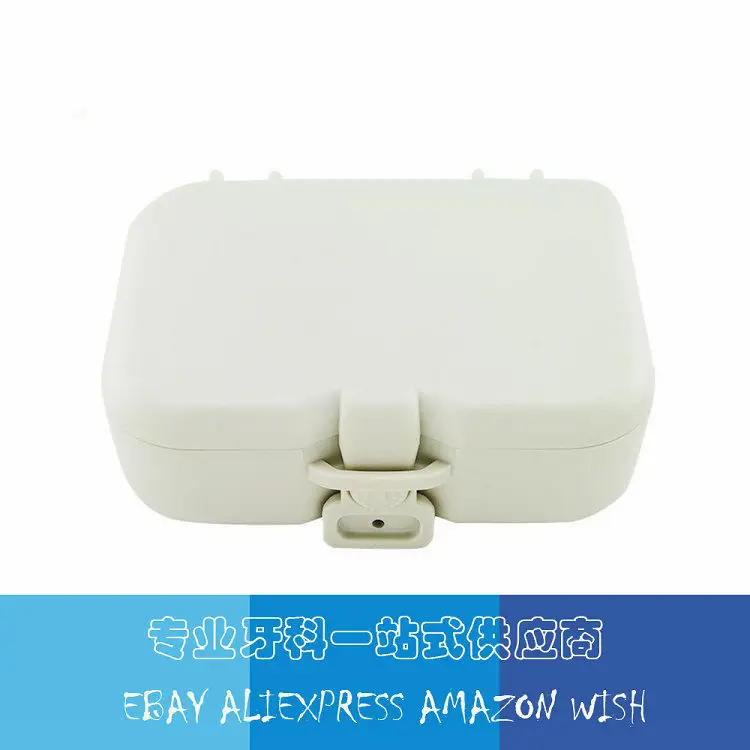 Стоматологический ящик для хранения зубных протезов накладные коробка зубов