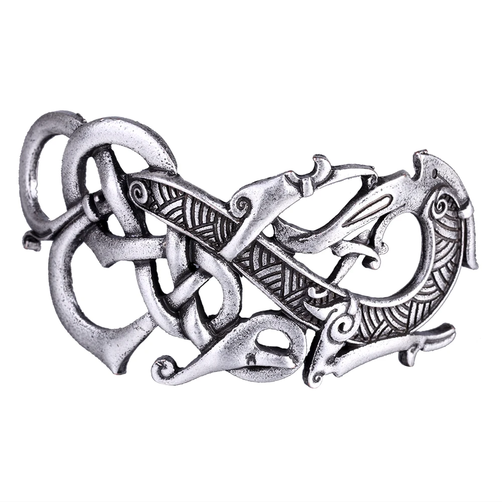 Заколки для волос в античном стиле с изображением дракона викинга|jewelry accessories|antique