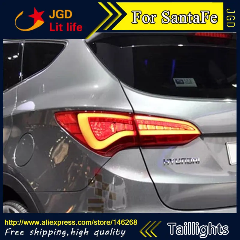 Бесплатная доставка! Задний светодиодный фонарь для Hyundai SantaFe ix45 6000-2013 12 В 2014 k |