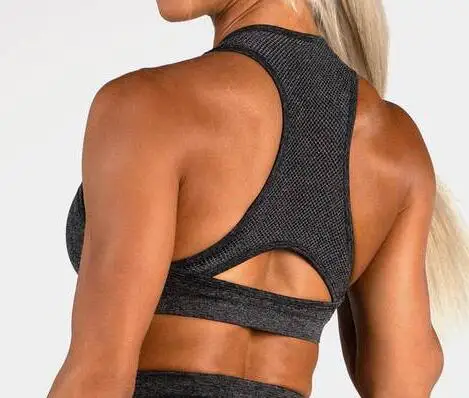 gray bra Женские летние спортивные шорты, бесшовные шорты для йоги, высокая талия, пуш-ап, шорты для спортзала, женские шорты для бега, пляжные шорты, спортивная одежда для активного отдыха - Цвет: gray bra