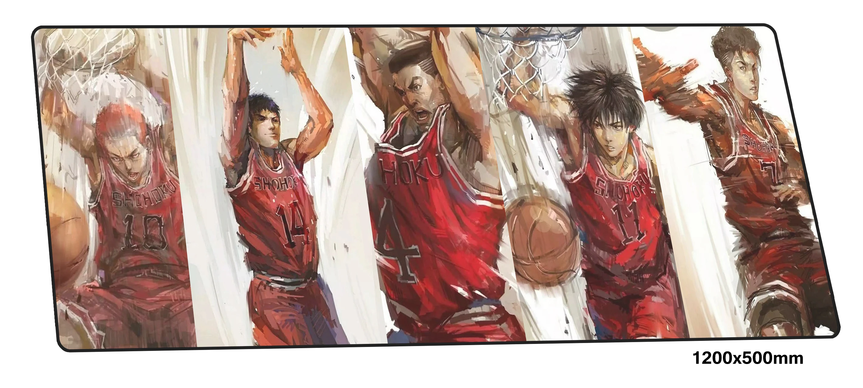 Коврик для мыши SLAM DUNK 1200x500 мм коврик для мыши notbook компьютерный коврик для мыши locrkand игровой коврик для геймера большой коврик для мыши с клавиатурой