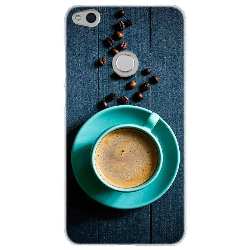 012 MLLSE кофейные бобы модный жесткий чехол для huawei NOVA 3 3i 4 Honor V20 8X 8A 7A Pro 7X 7C 7S 8 9 10 Lite Play Cover Hot - Цвет: 012